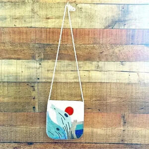 NWOT Patrick Sweeney The Last Tulip Company Vintage Sequin Purse